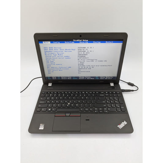 Lenovo ThinkPad E550 15.6" Intel Core i7-5500U 4GB RAM 2.40GHz Processor Laptop