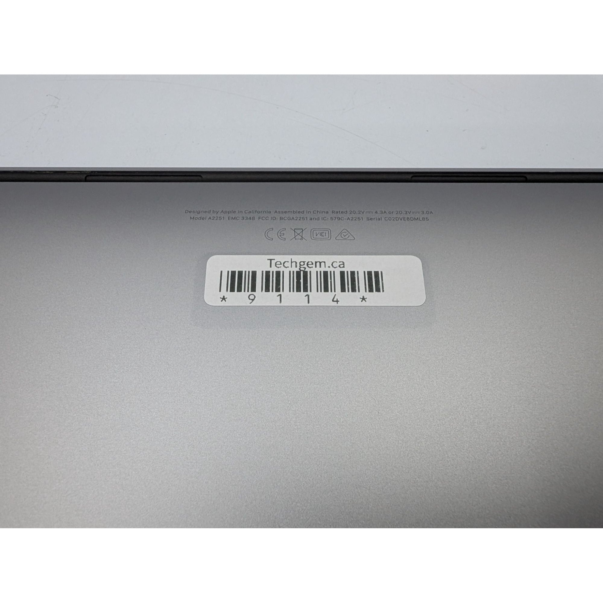 2020 Apple MacBook Pro A2251 13