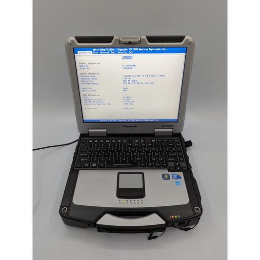Panasonic Toughbook CF-31 Intel Core i5-520M 2.40GHz 13.1" Screen 4GB RAM Laptop