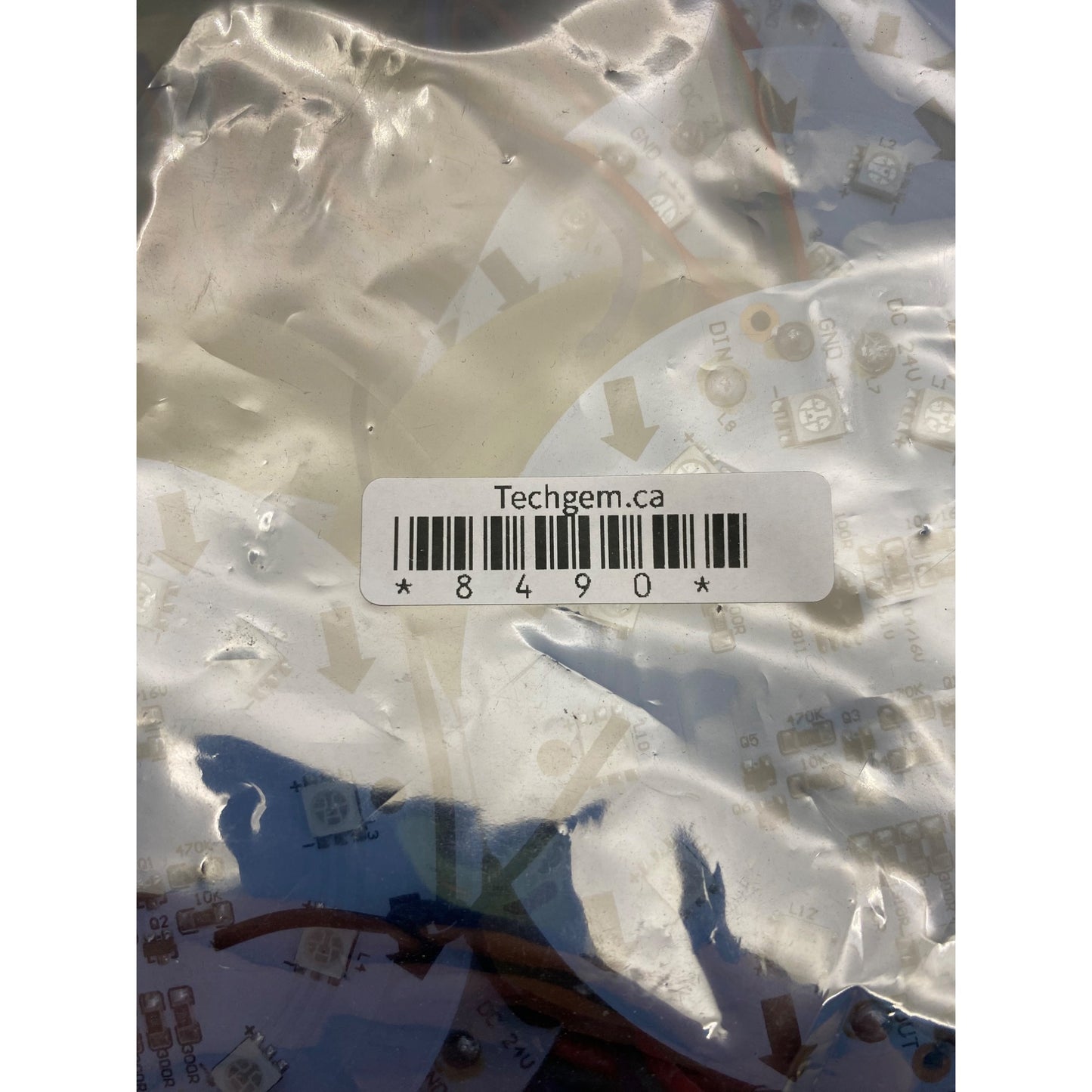 WS2811 RGB LED Strip 24V Input Lights 40pcs Set