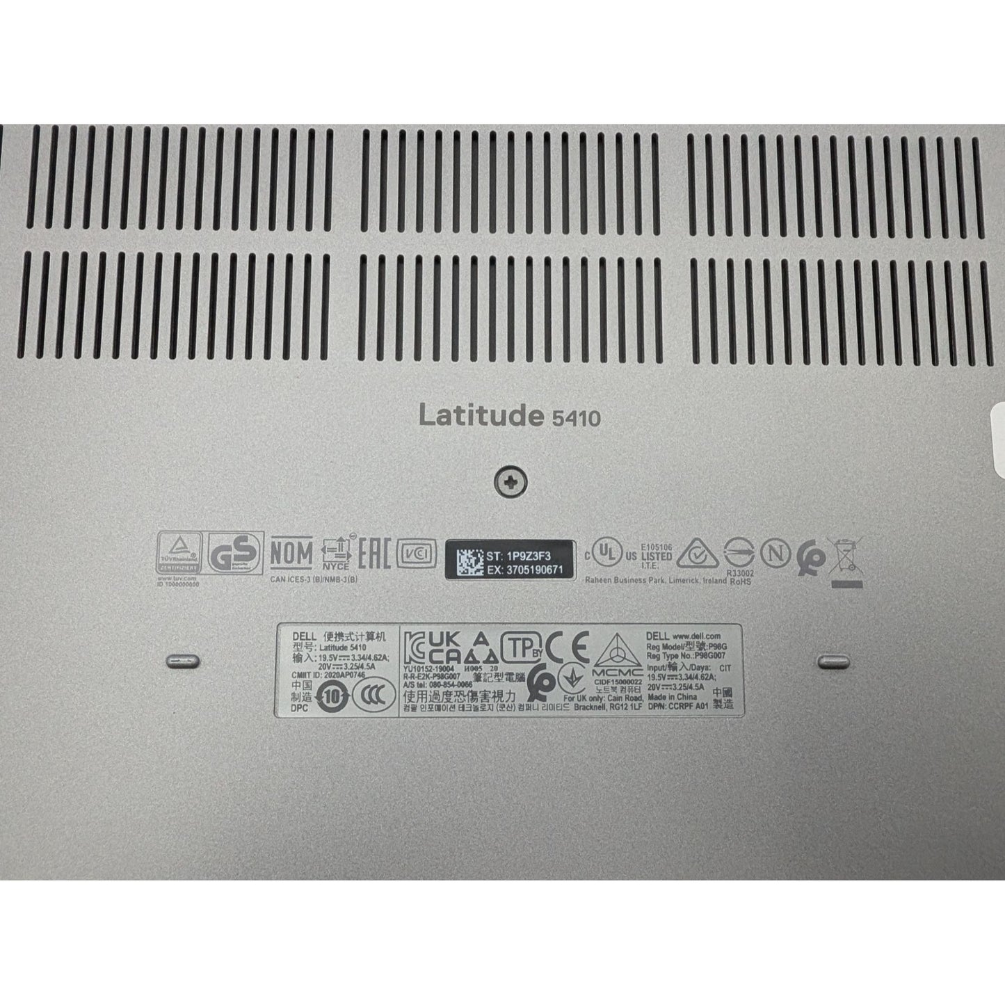 Dell Latitude 5410 14" Touchscreen Intel i5-10310U 512GB SSD 32GB RAM Win 11 Pro