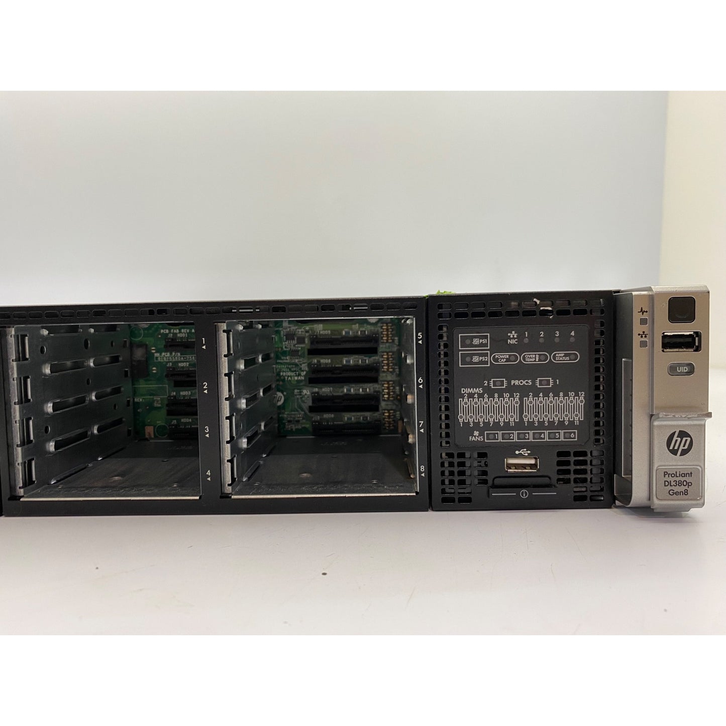 HP ProLiant DL380p Gen8 Server Intel Xeon E5-2667 2.90GHz 32GB RAM iLO 4 Self-Test Error