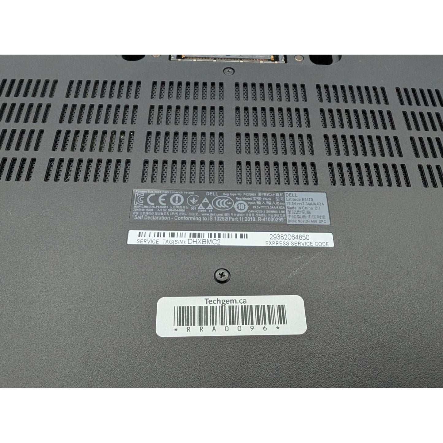 Dell Latitude E5470 Intel Core i5-6300U 14" Display 2.40GHz Processor Laptop