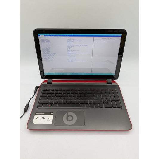 HP Beats Special Edition 15-P390NR 15.6" Screen AMD A10-7300 8GB RAM 1.90GHz