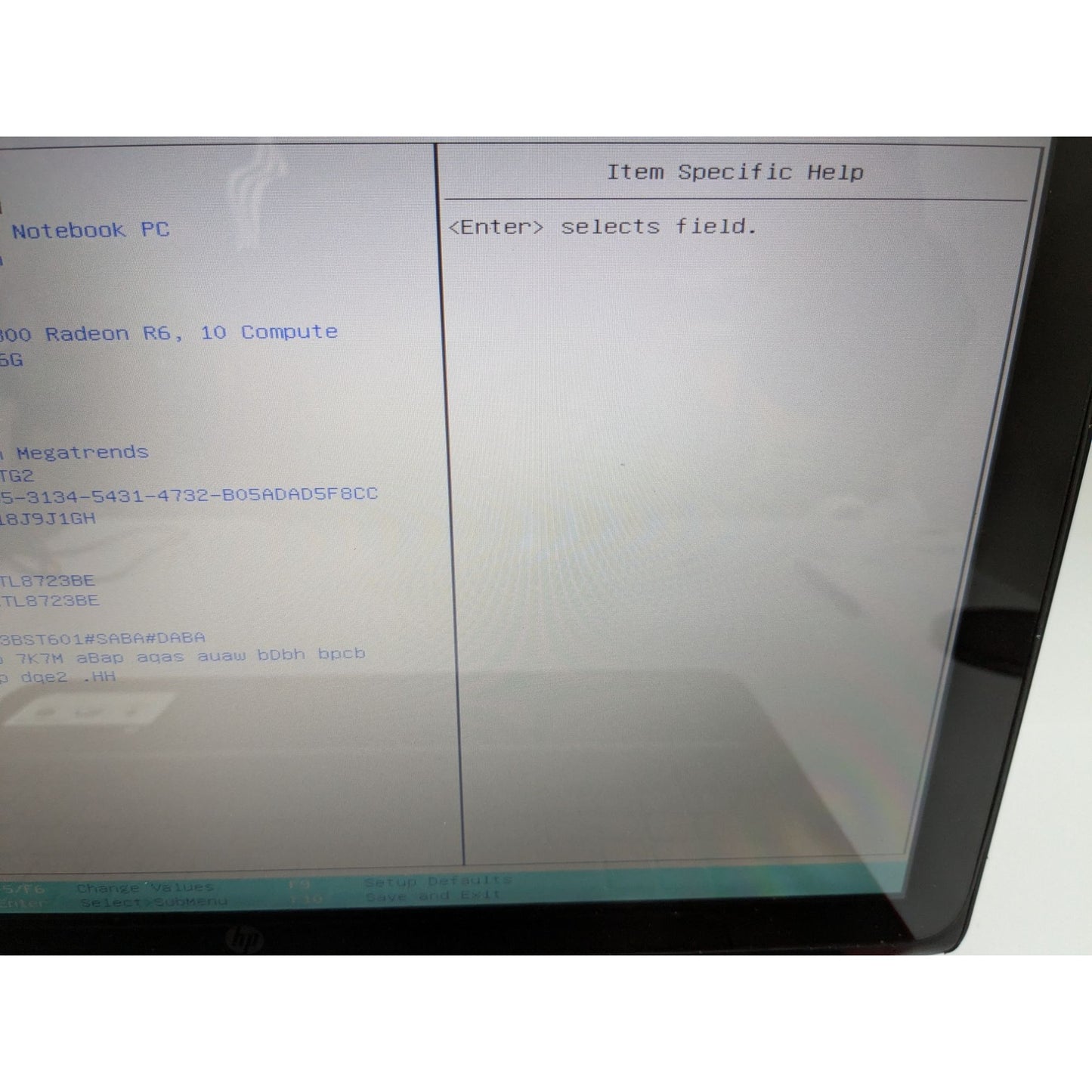 HP Beats Special Edition 15-P390NR 15.6" Screen AMD A10-7300 8GB RAM 1.90GHz