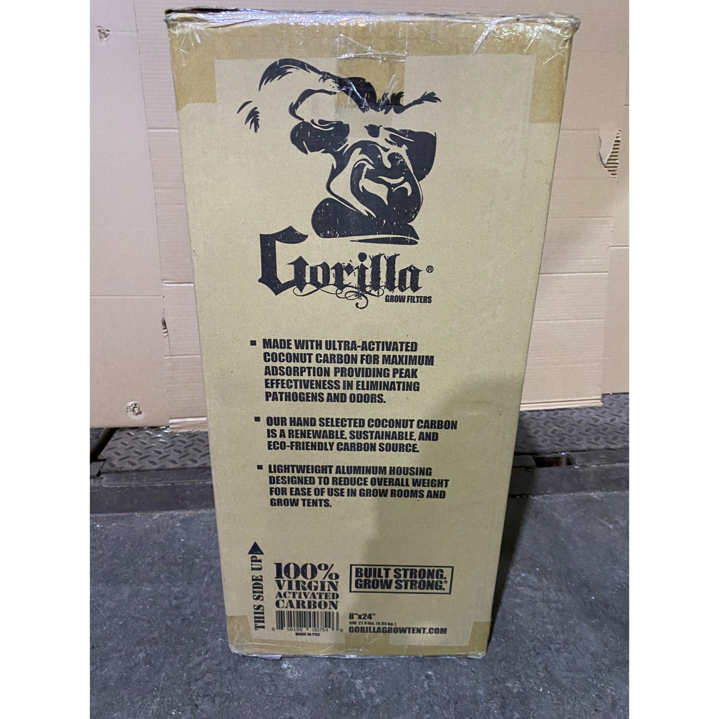 Gorilla Grow Tent Carbon Filter 8x24