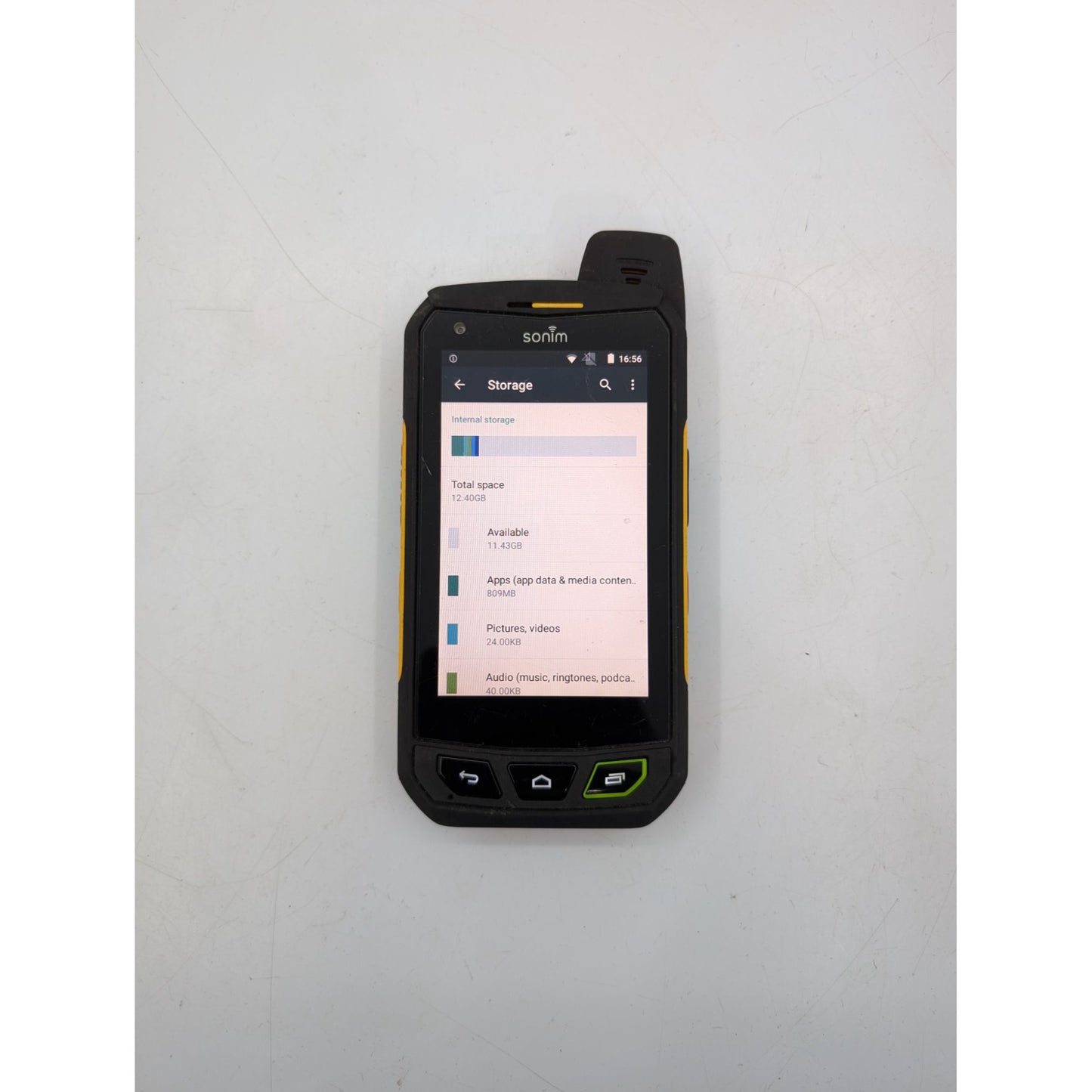 Sonim XP7700 Smartphone 4" Wi-Fi Bluetooth Qualcomm MSM8926 Android 5 (1GB+16GB)