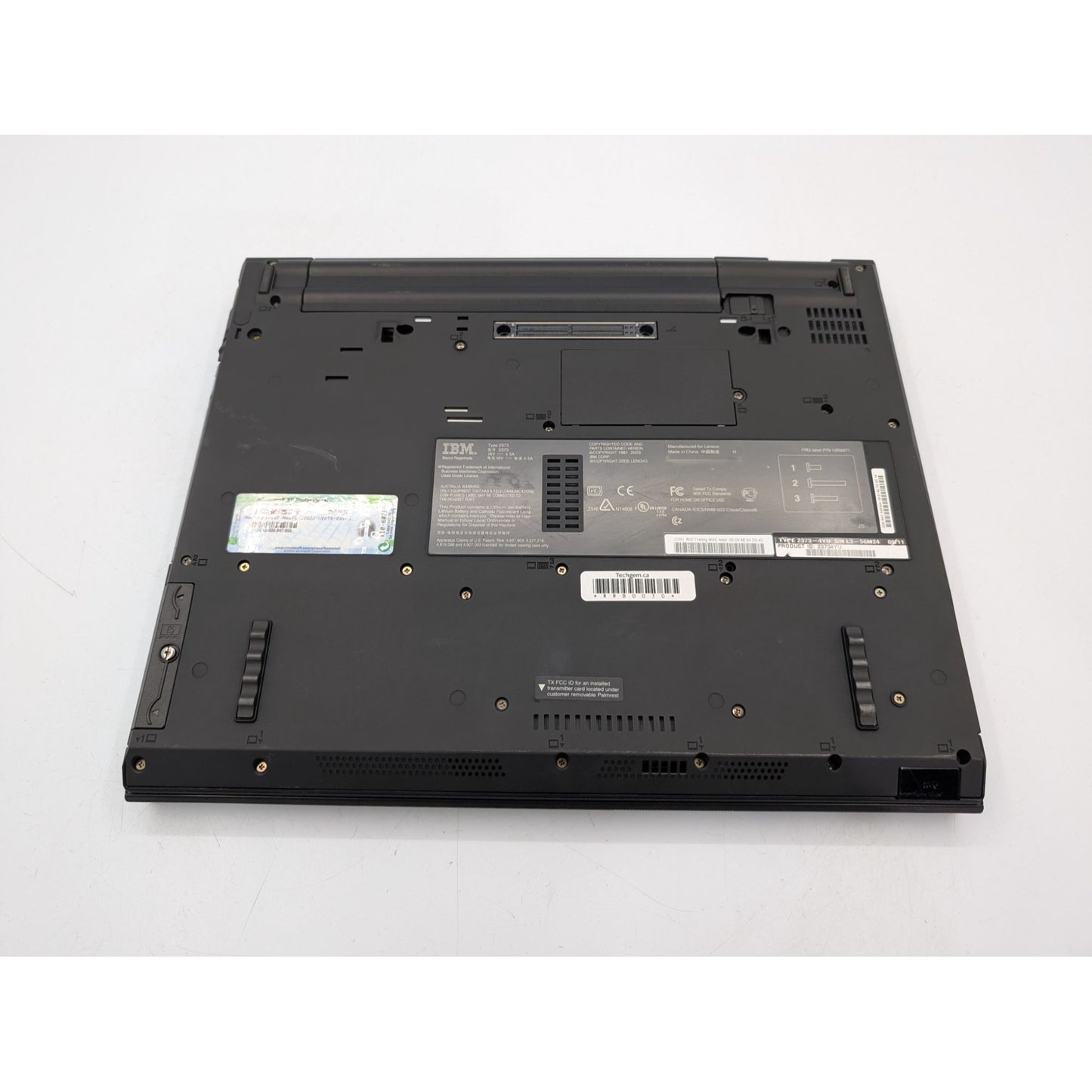 IBM ThinkPad T42 Intel Pentium M 1.70GHz Processor 15" 512MB RAM Black Laptop