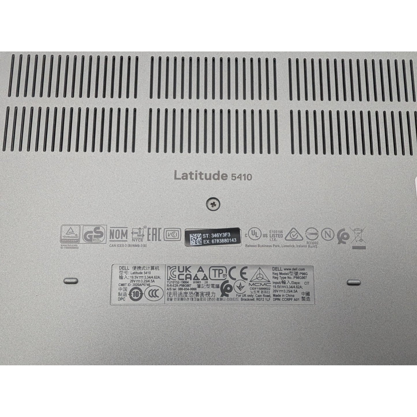 Dell Latitude 5410 14" Touch Intel i5-10310U 32GB RAM 512GB SSD Windows 11 Pro