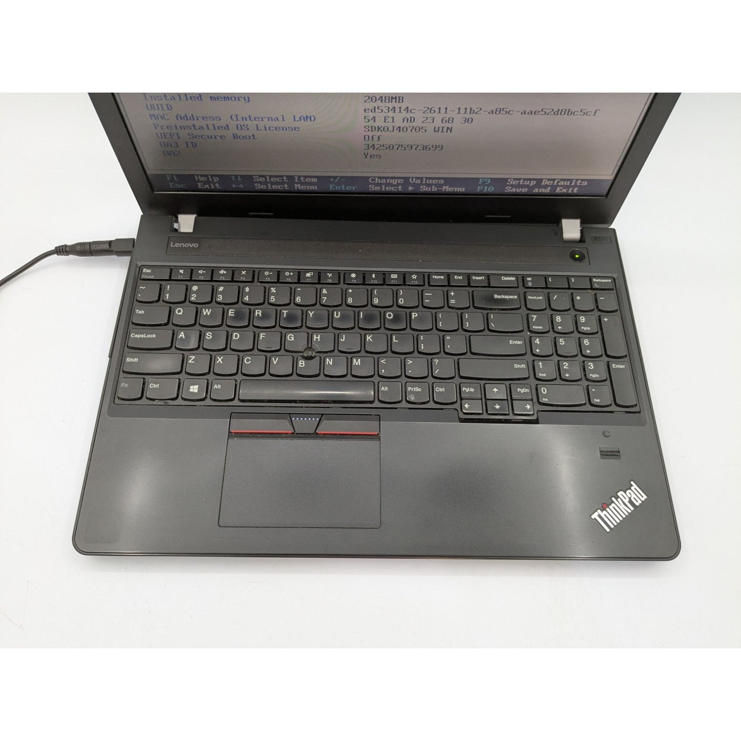Lenovo ThinkPad E570 15.6" Screen Intel i5-6200U Processor 2.30GHz Laptop