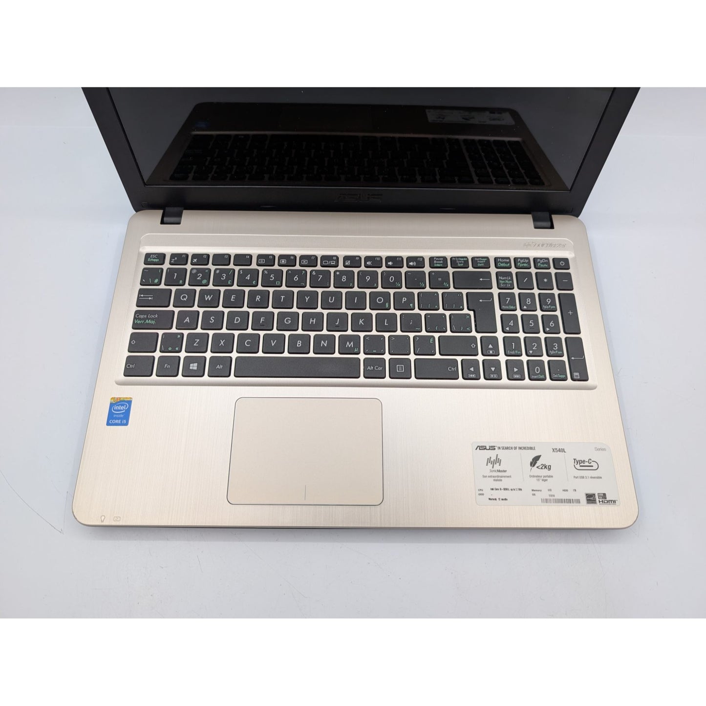 Asus X540L-BB51-CB 15.6" Intel Core i5-5200U 8GB RAM 160GB SSD Windows 11 Home