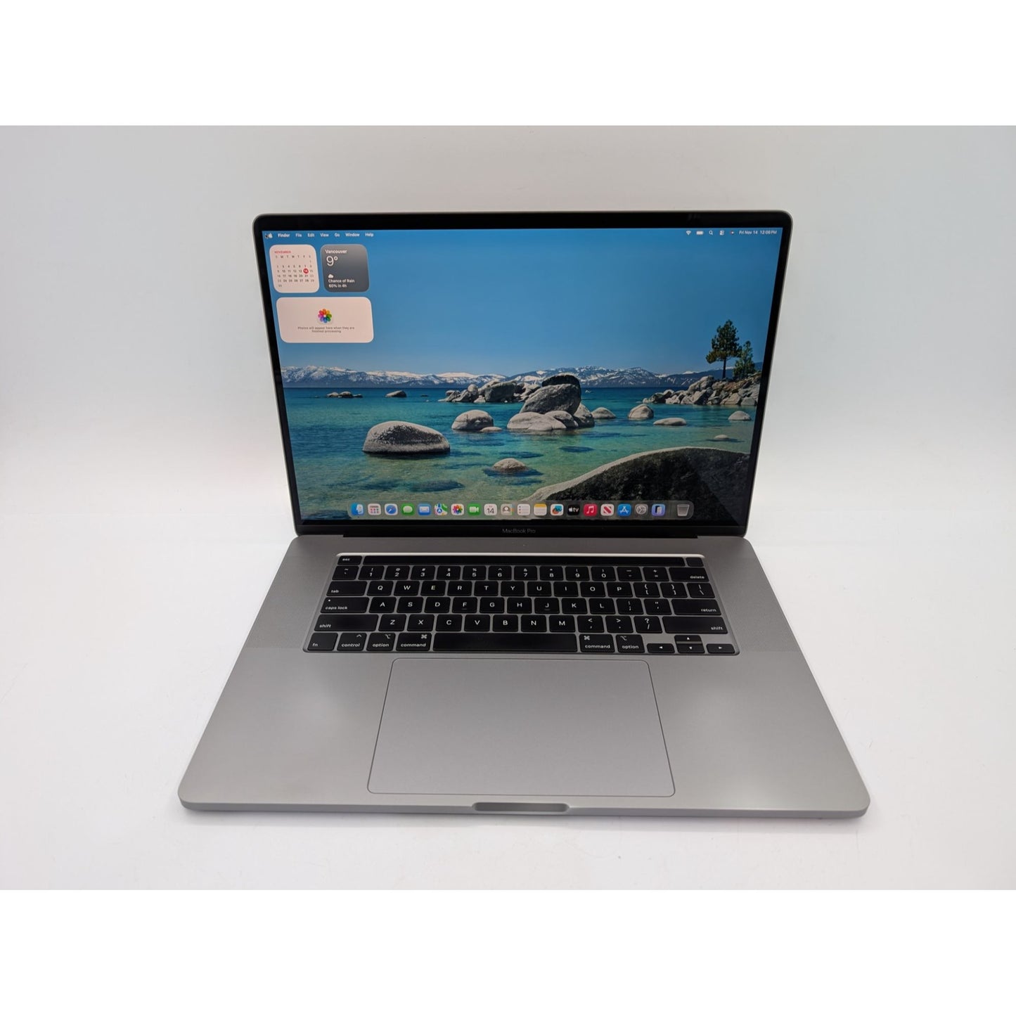 2019 Apple MacBook Pro A2141 16" Intel i7-9750H 32GB RAM 512GB SSD macOS Tahoe