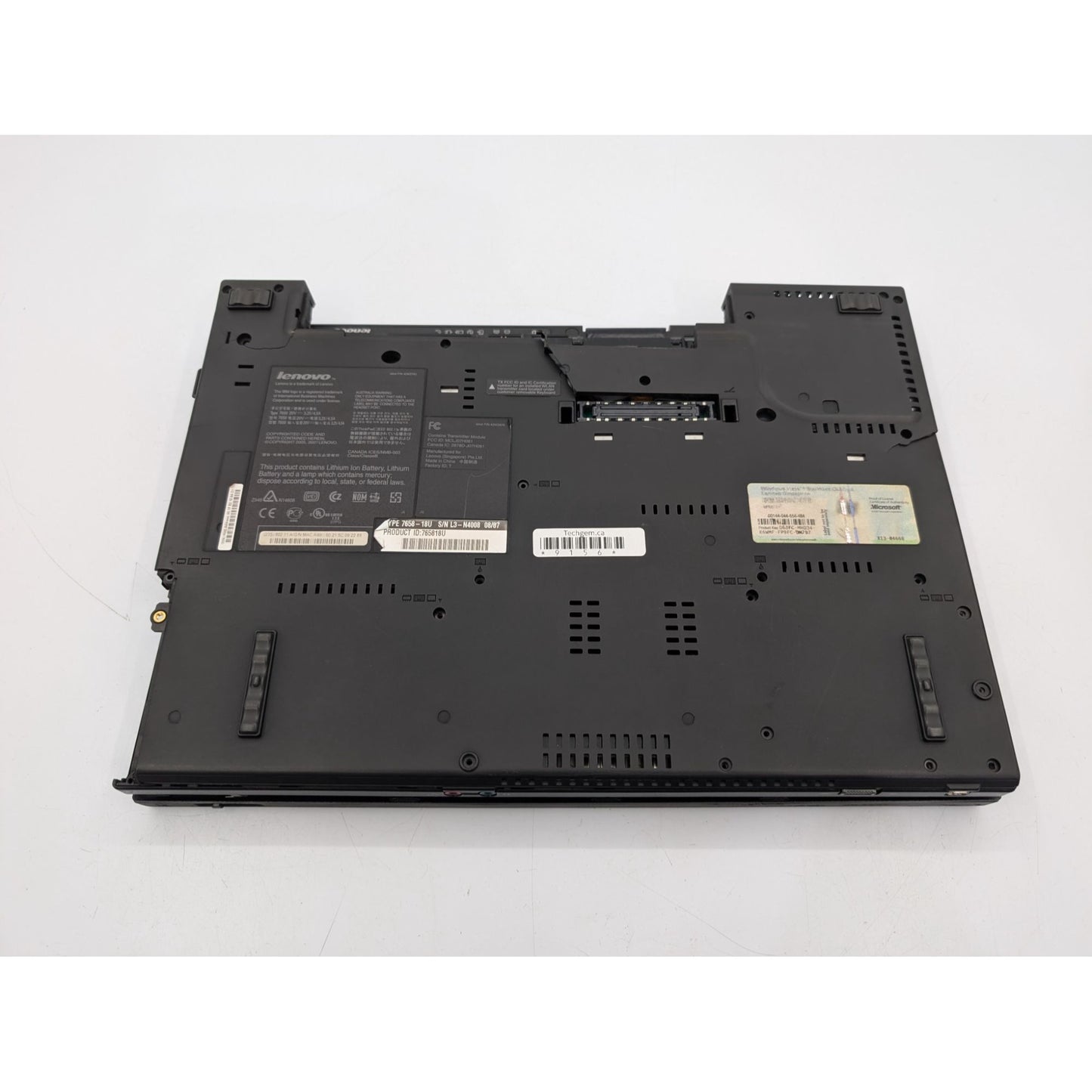 Lenovo ThinkPad T61 Intel Core 2 Duo T7500 2.20GHz 1GB RAM 14” Display Laptop