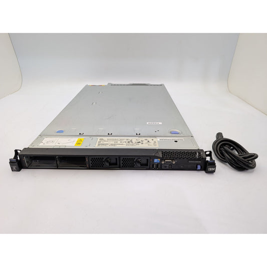 IBM System x3550 M3 Dual USB 2.0 Ports 1U Rack-Mountable Server - Black