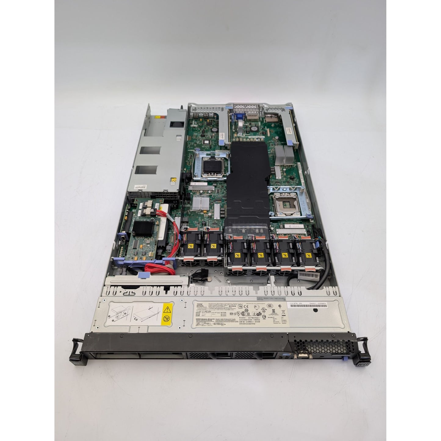 IBM System x3550 M3 Dual USB 2.0 Ports 1U Rack-Mountable Server - Black