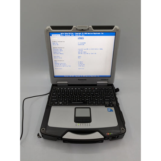Panasonic Toughbook CF-31 13.1" Display Intel Core i5-520M 4GB RAM 2.40 GHz