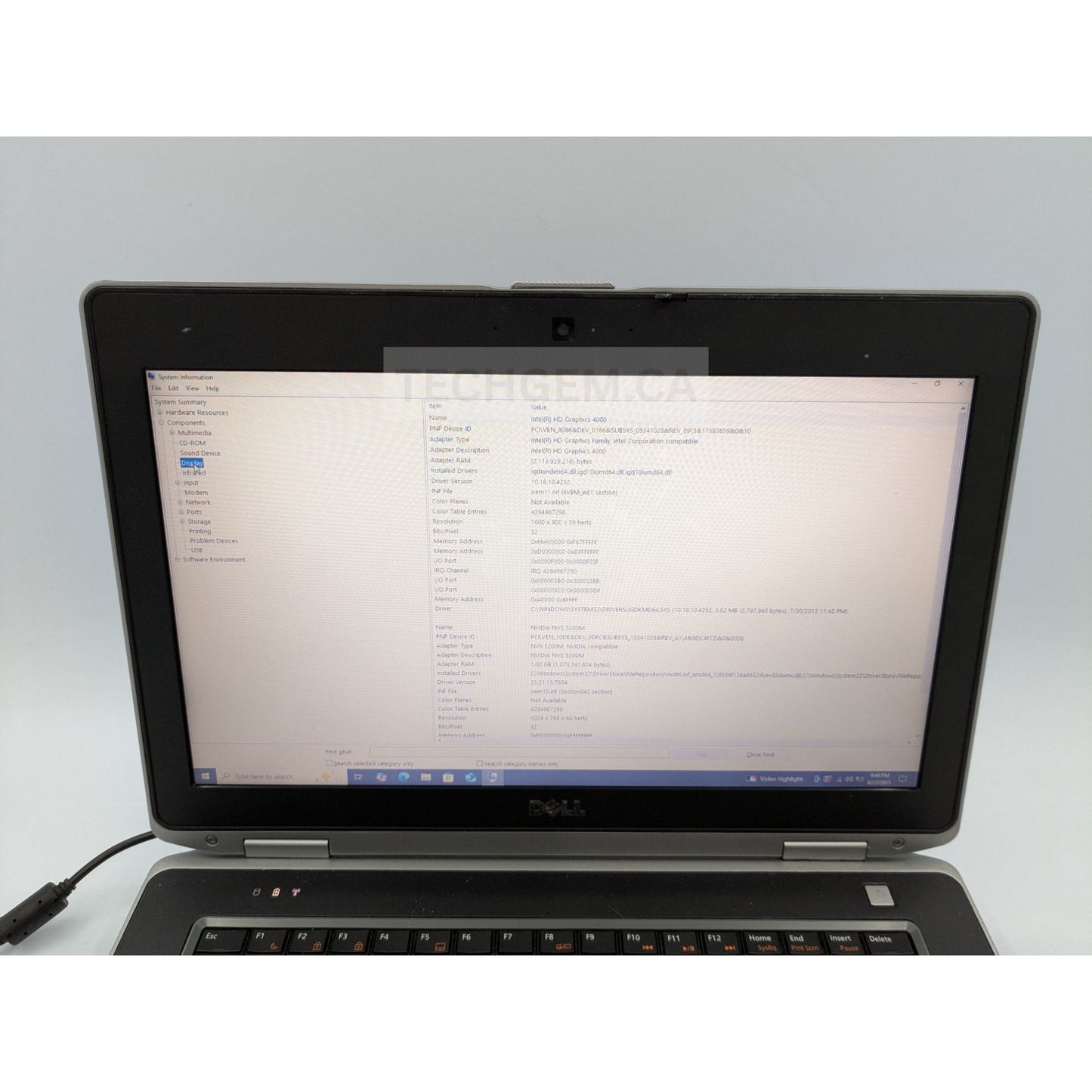 Dell Latitude E6430 14" i5 8GB RAM 320GB HDD Windows 10 Pro