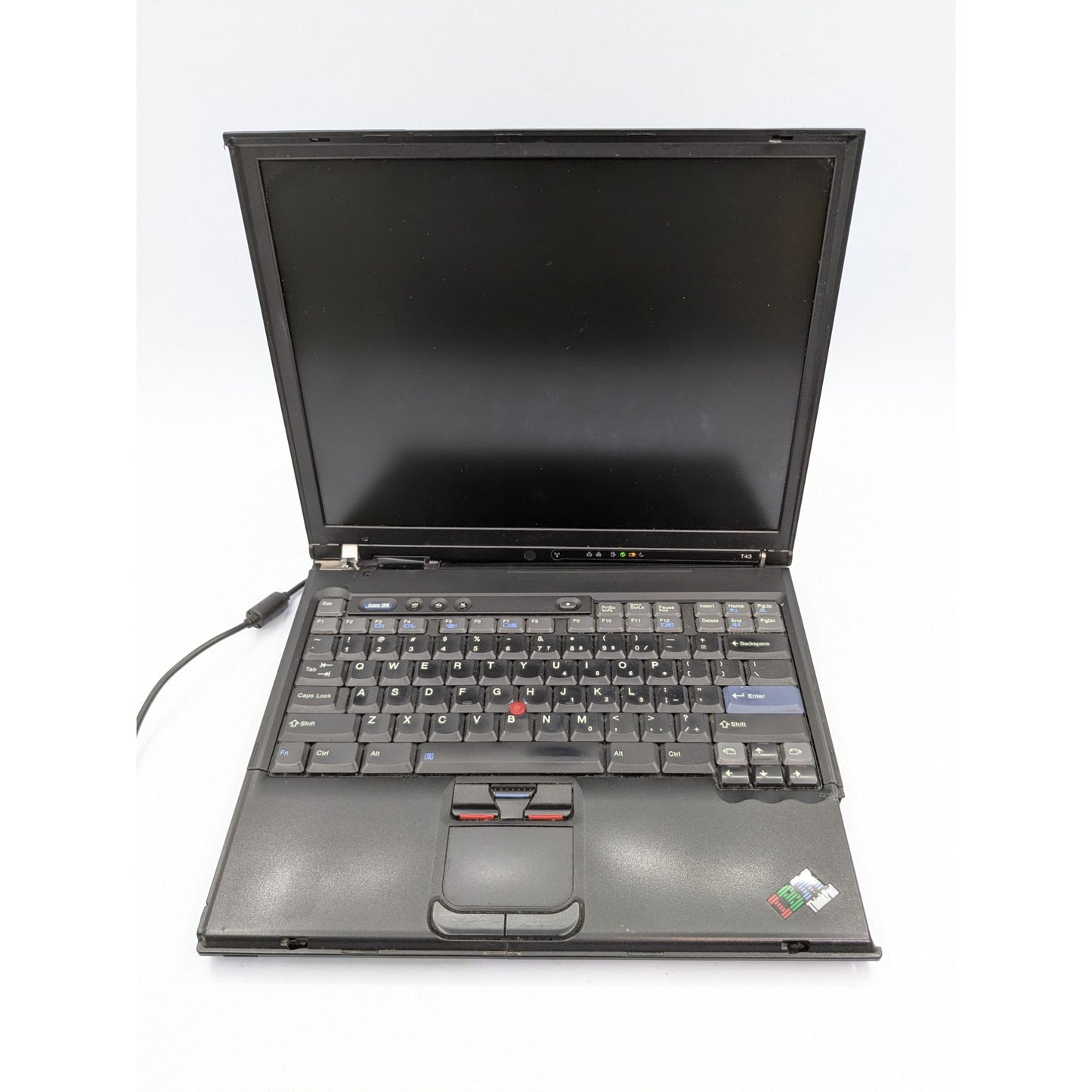 IBM ThinkPad T43 14" Display Intel Pentium M 730 1.60 GHz 256MB RAM Black Laptop