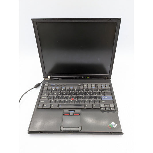 IBM ThinkPad T43 14" Display Intel Pentium M 730 1.60 GHz 256MB RAM Black Laptop