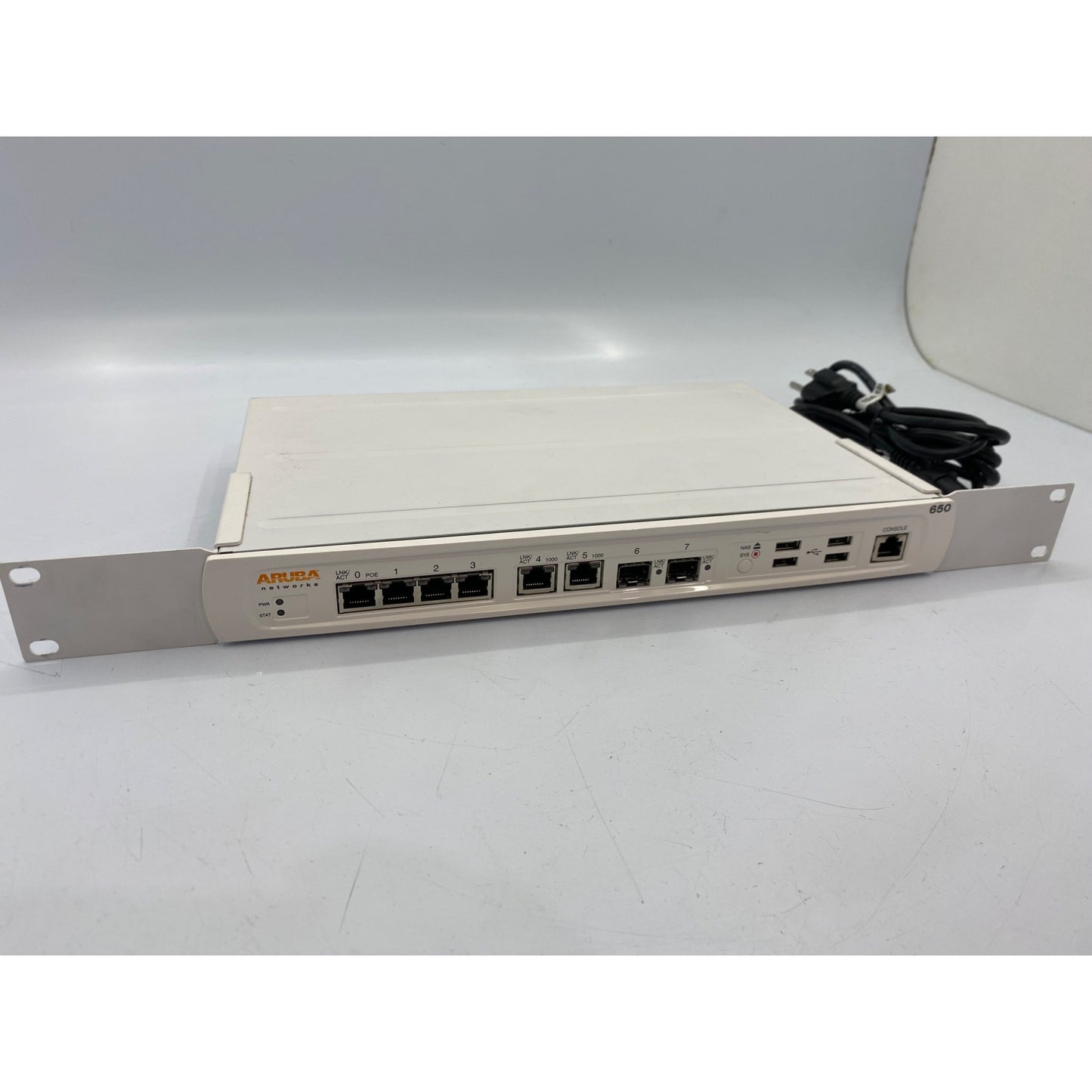 Aruba Networks 650 Multi-Port Wireless Controller With Ethernet & USB Ports