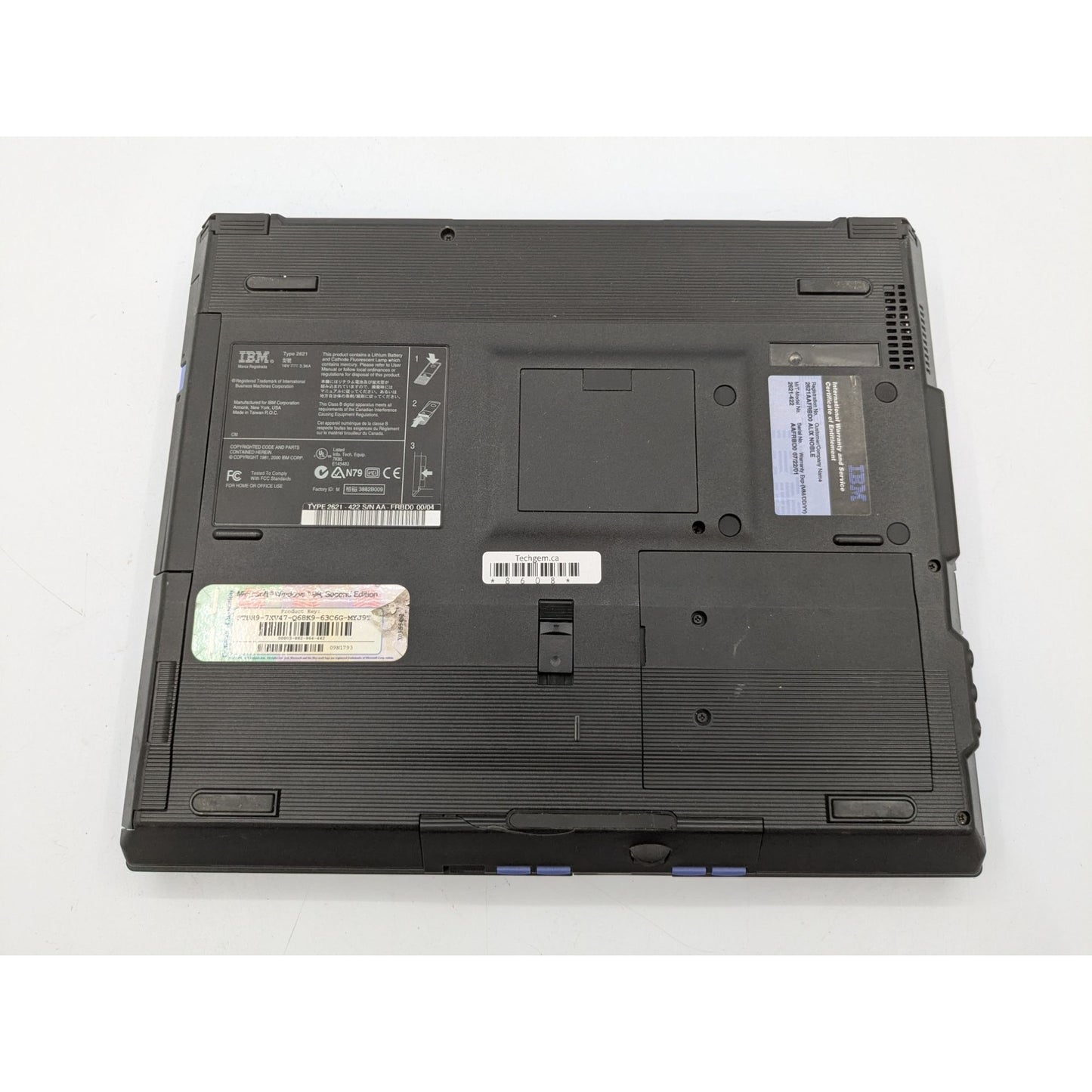 IBM ThinkPad i Series Type 2621-422 13" Display Intel Celeron 64MB RAM Laptop