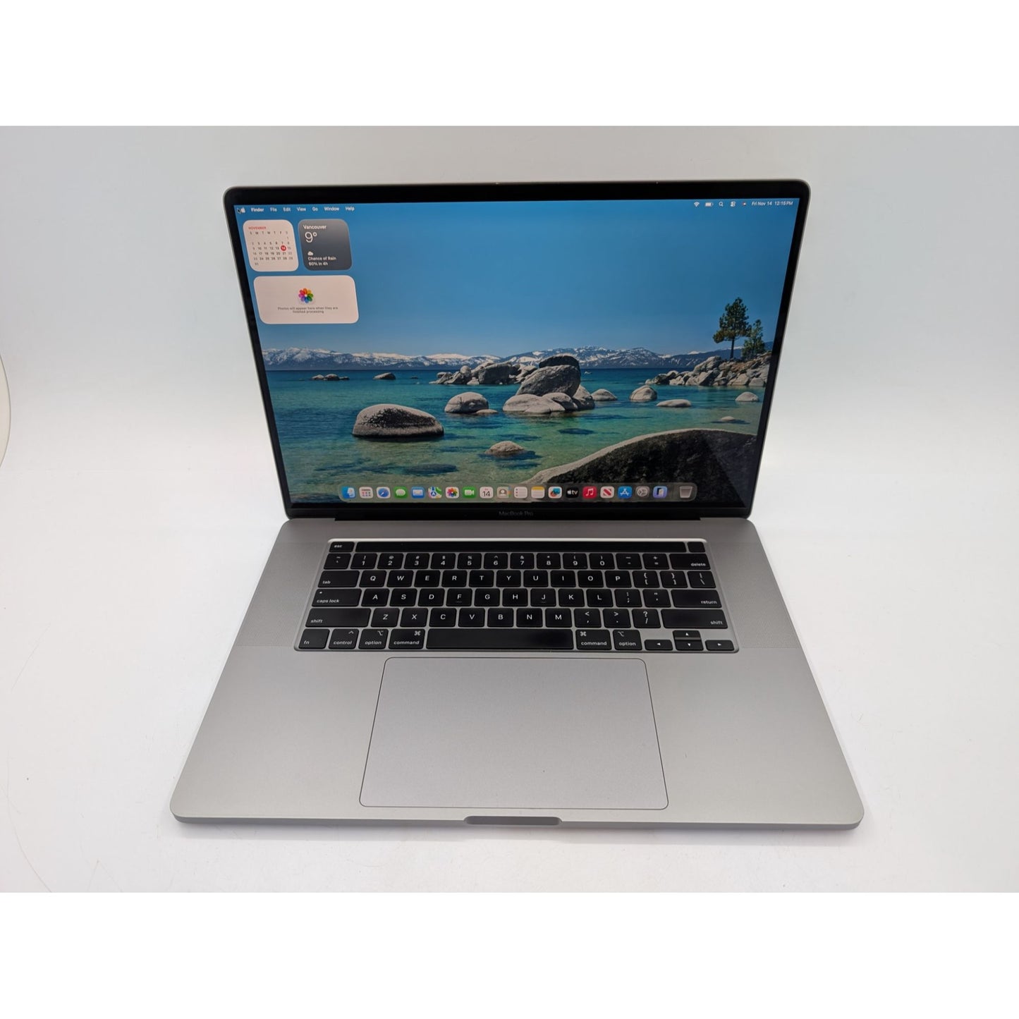 2019 Apple MacBook Pro A2141 16" Intel i7-9750H macOS Tahoe 32GB RAM 512GB SSD