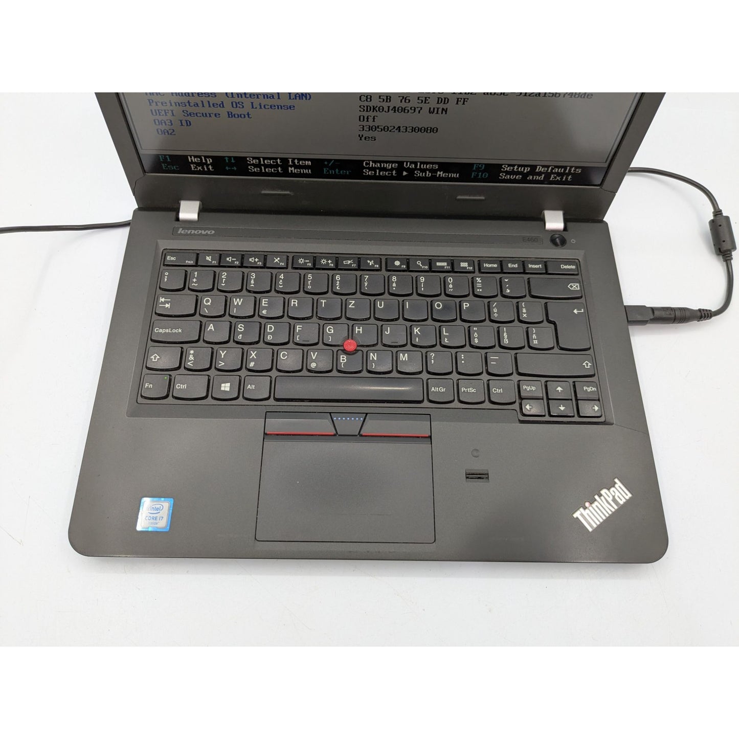 Lenovo ThinkPad E460 14" Display Intel Core i7-6500U 4GB RAM Black Laptop