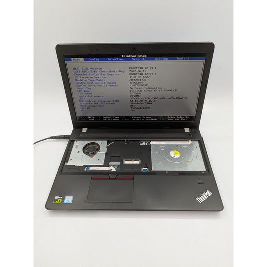 Lenovo ThinkPad E570 15.6" Display Intel Core i7-7500U 2.7 GHz Processor Laptop