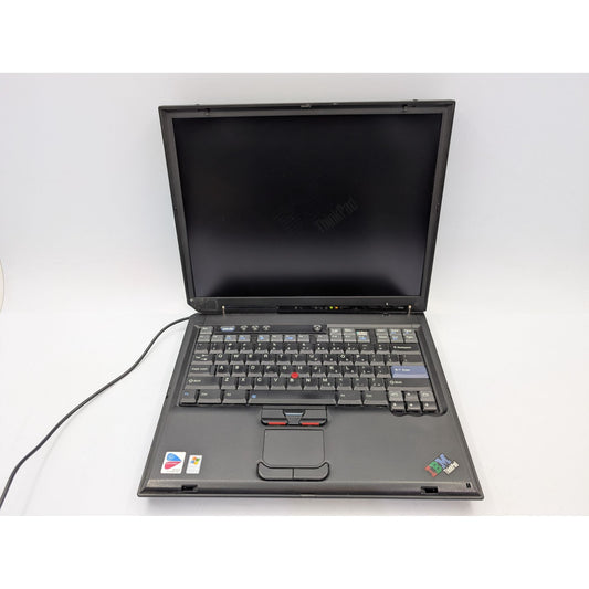 IBM ThinkPad R40 15" Display Intel Pentium M 1.50 GHz 256MB RAM Black Laptop