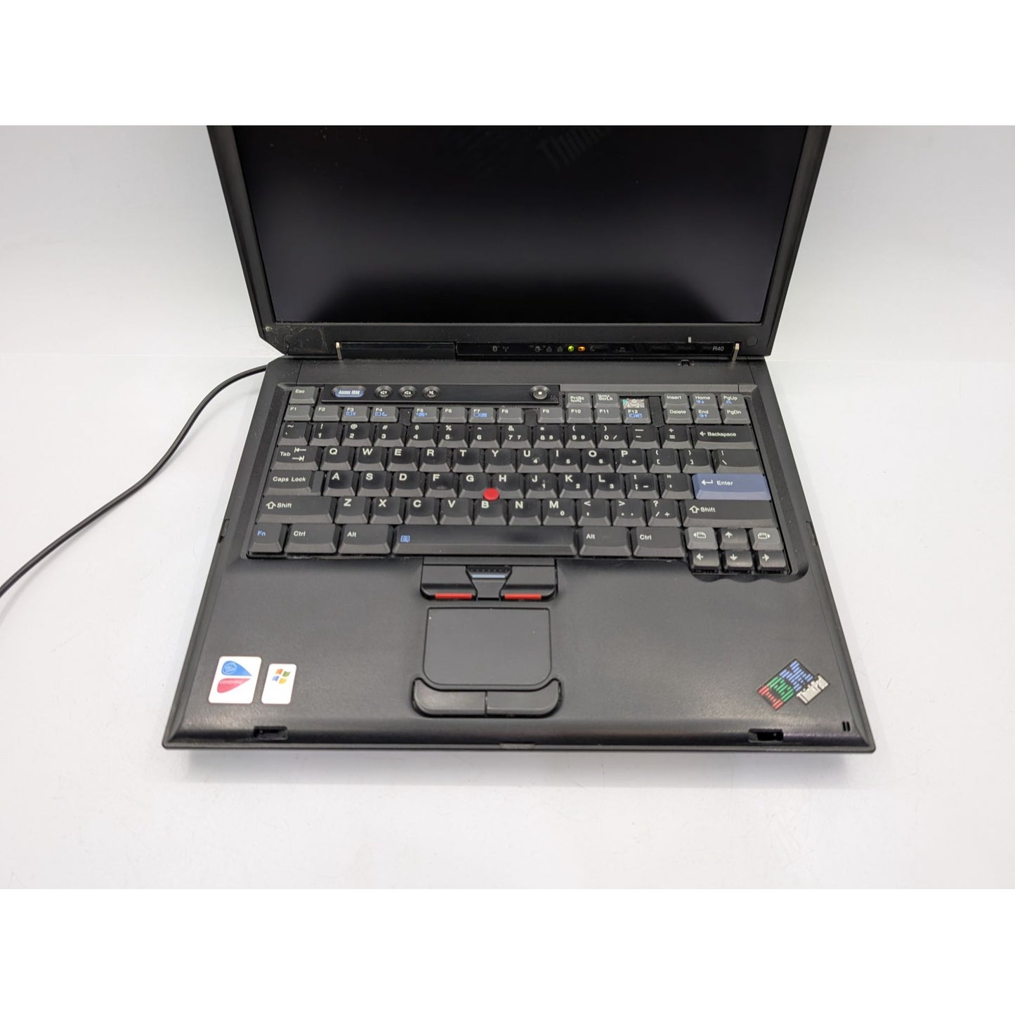 IBM ThinkPad R40 15" Display Intel Pentium M 1.50 GHz 256MB RAM Black Laptop