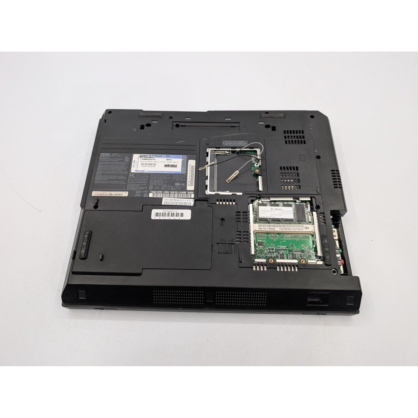 IBM ThinkPad R40 15" Display Intel Pentium M 1.50 GHz 256MB RAM Black Laptop