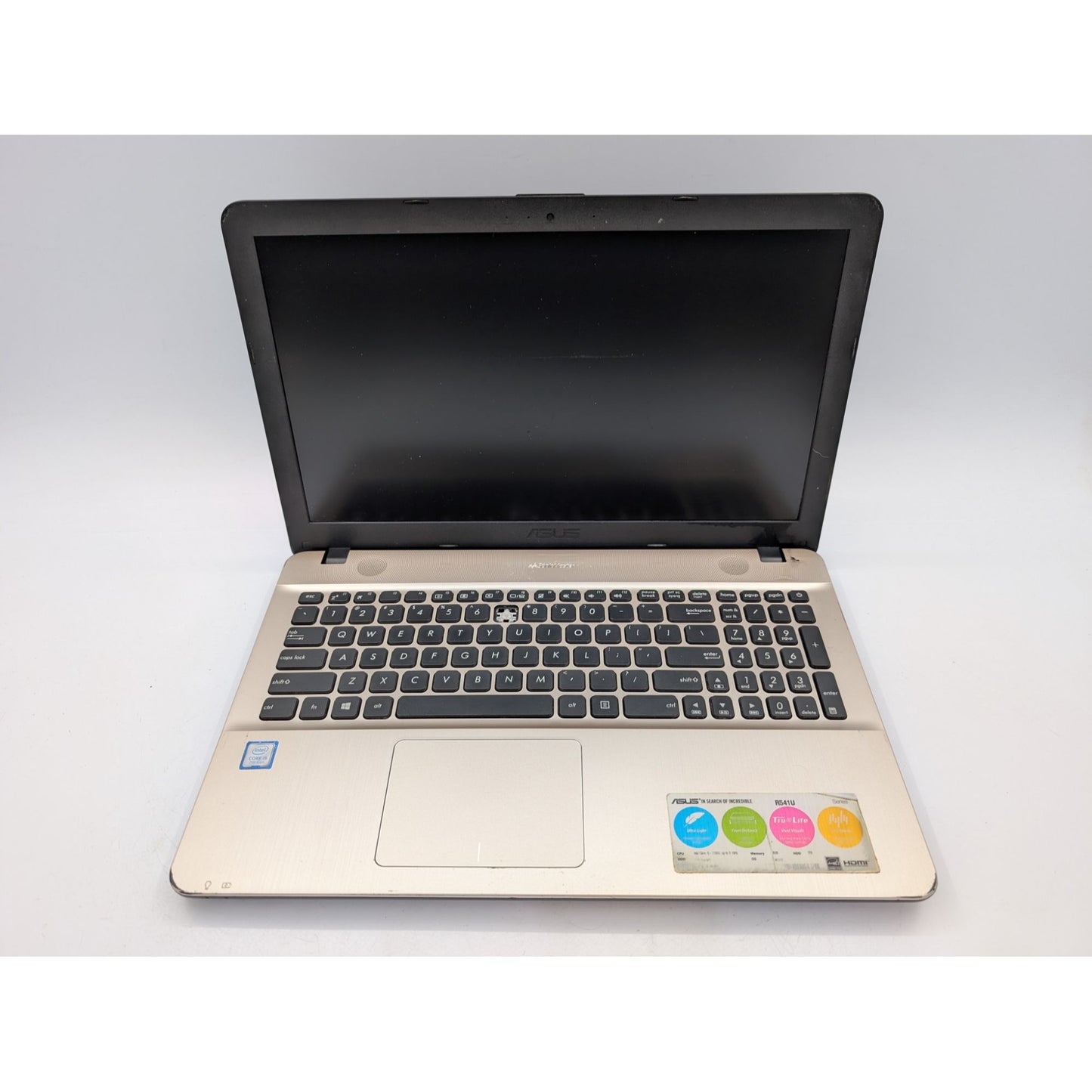 Asus R541UA-RS51 15.6" Screen Intel Core i5-7200U 2.50GHz Processor Black Laptop