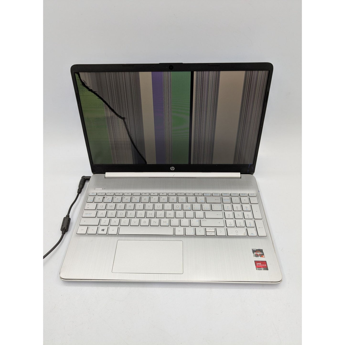 HP 15-EF013CA 15.6" Display AMD Ryzen 3 3250U 2.60 GHz Processor Silver Laptop