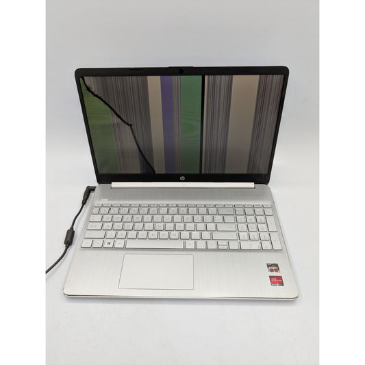HP 15-EF013CA 15.6" Display AMD Ryzen 3 3250U 2.60 GHz Processor Silver Laptop