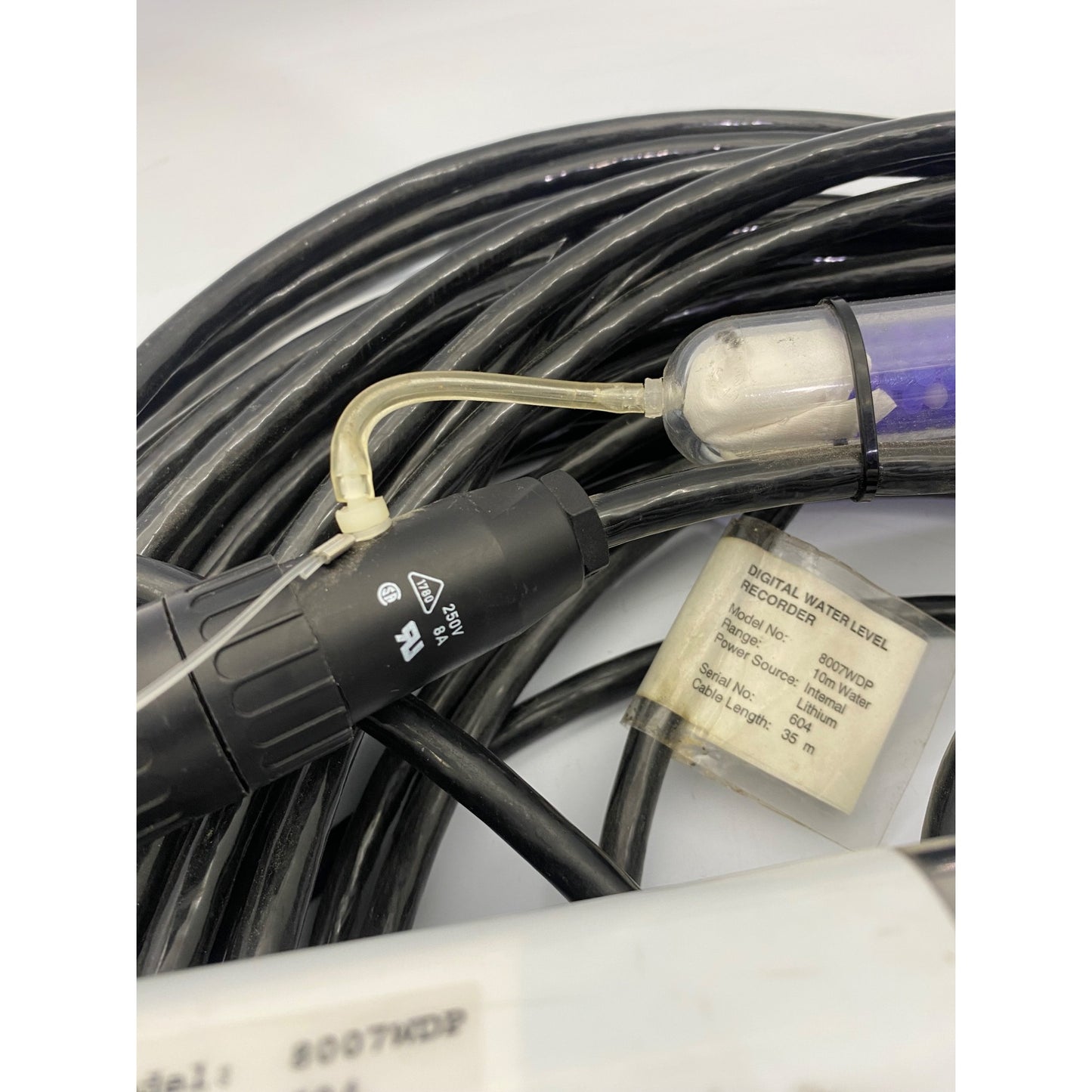 Unidata Digital Water Level Recorder 8007WDP 10m Range With 35m Cable