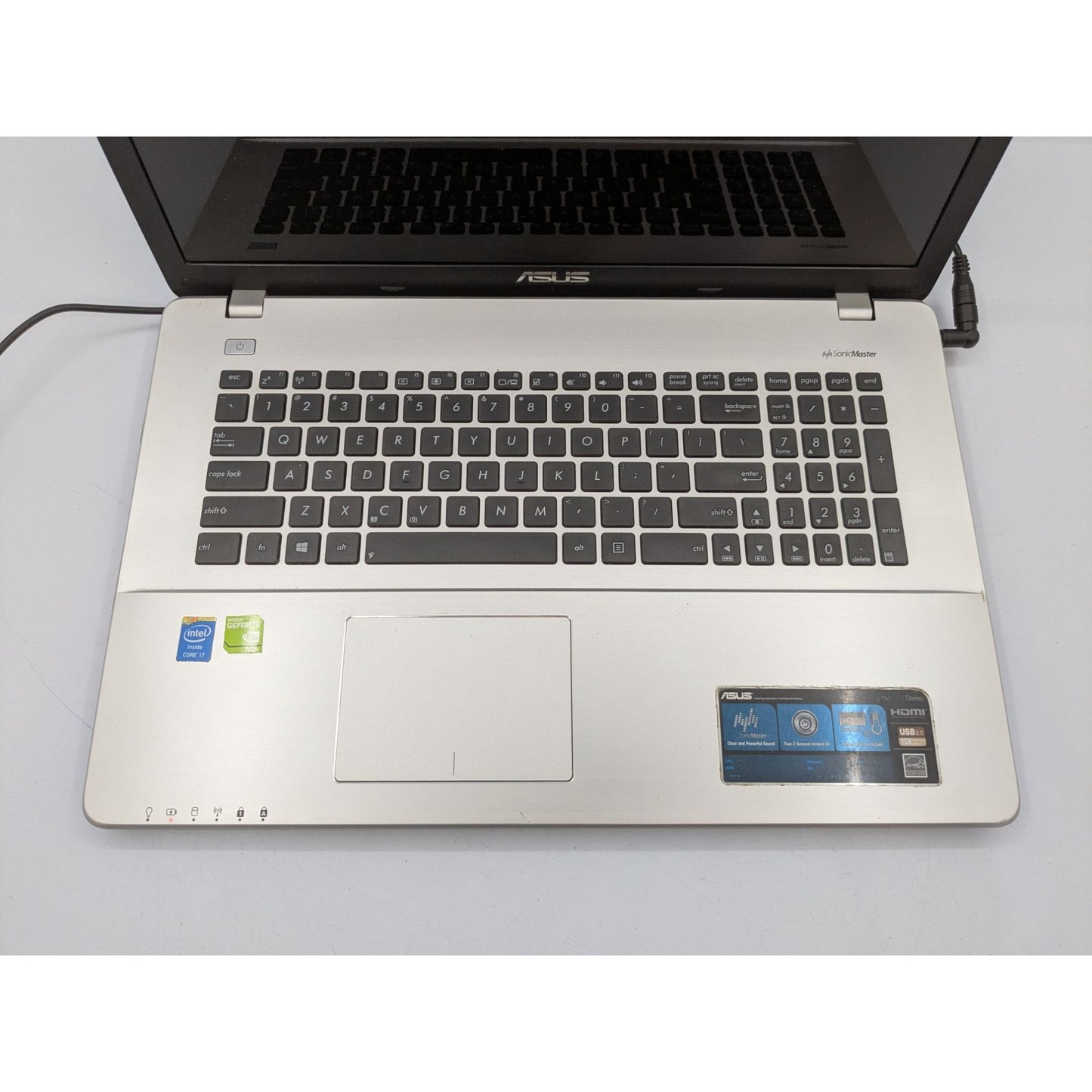 Asus X750JB-DH71-CA 17.3" Intel Core i7-4700HQ 2.40GHz 8GB RAM 240GB SSD Win 11