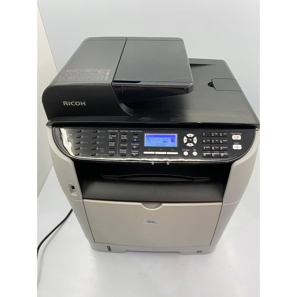 Ricoh Aficio SP 1200SF Laser Printer, Scanner, Copier and Fax - All-In-One Machine