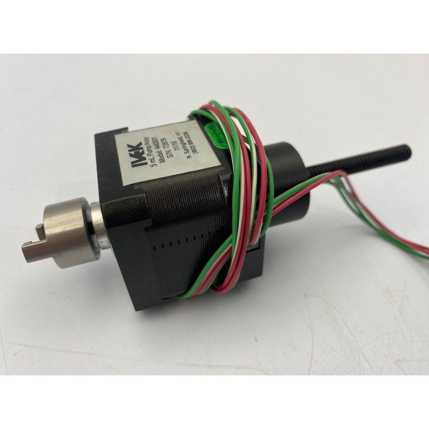 Ivek 5ml Pump Assembly