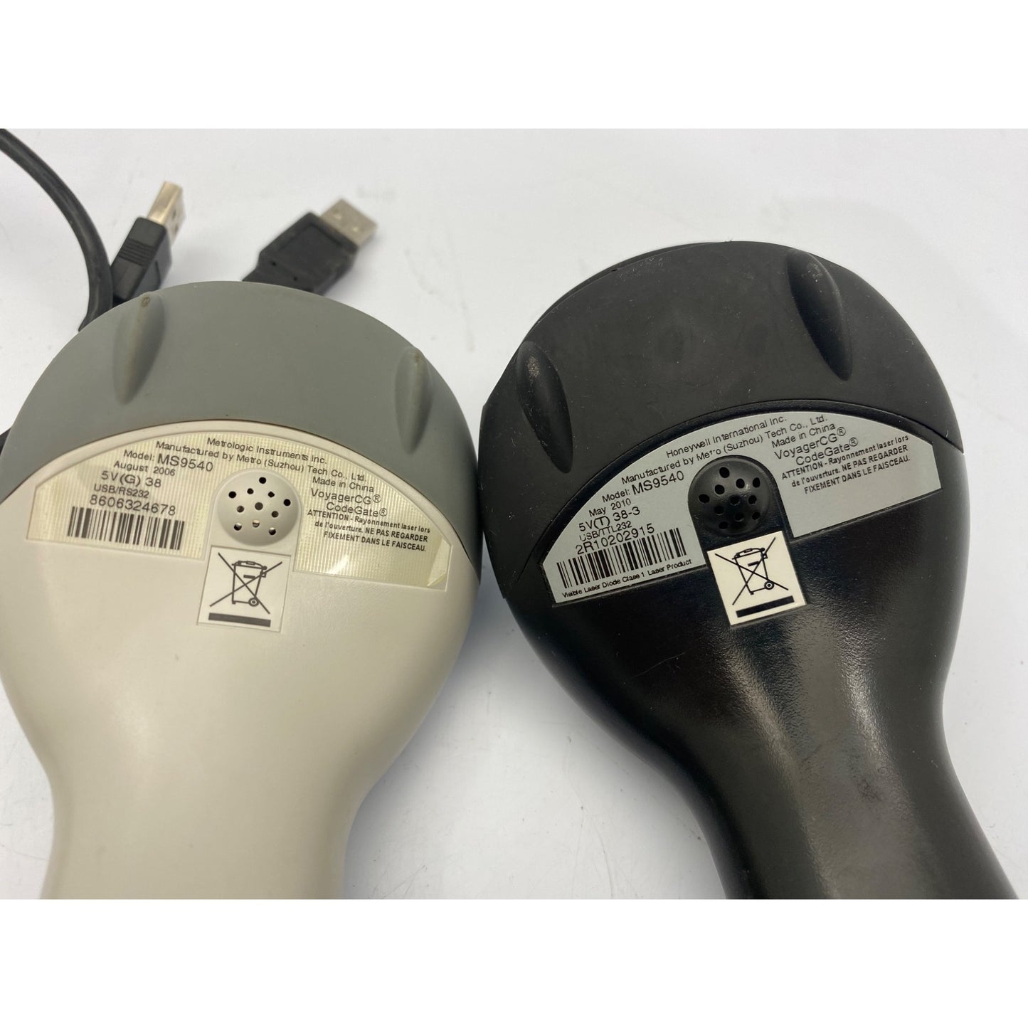 Lot of 2 Honeywell MS 9540 Barcode Scanners
