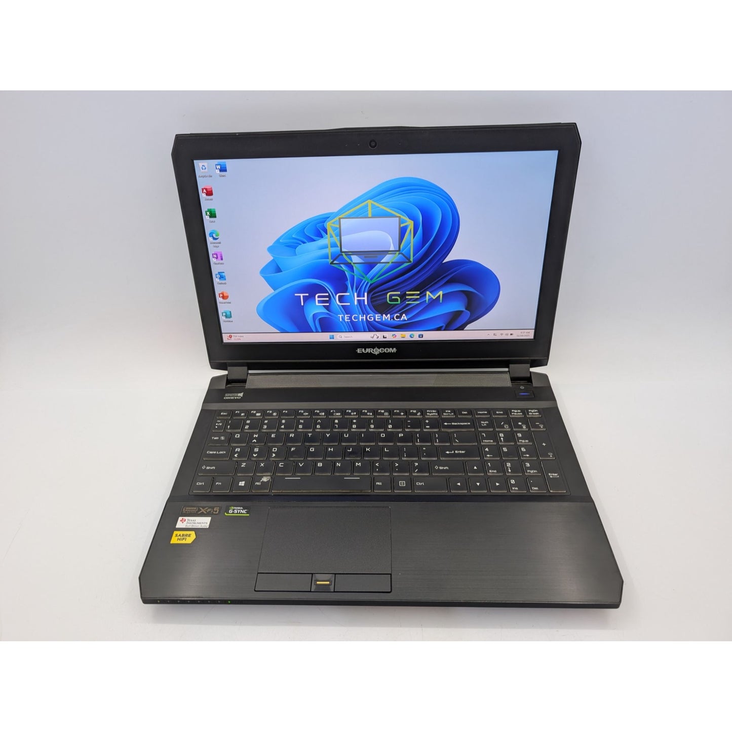 Eurocom Sky MX5 R3 15.6" Intel Core i7-7820HK 16GB RAM 128GB SSD Windows 11 Home