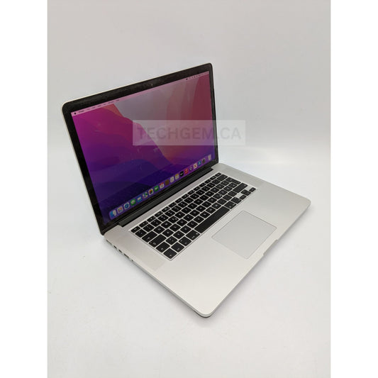 Apple MacBook Pro A1398 15" Intel i7-4770HQ 16GB RAM 512GB SSD Monterey Retina
