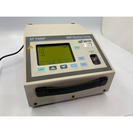 Bio-Tek BP Pump NIBP Monitor Tester For Medical Equipment Testing & Simulation