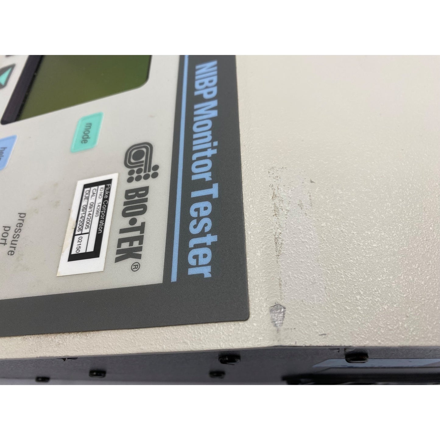 Bio-Tek BP Pump NIBP Monitor Tester For Medical Equipment Testing & Simulation