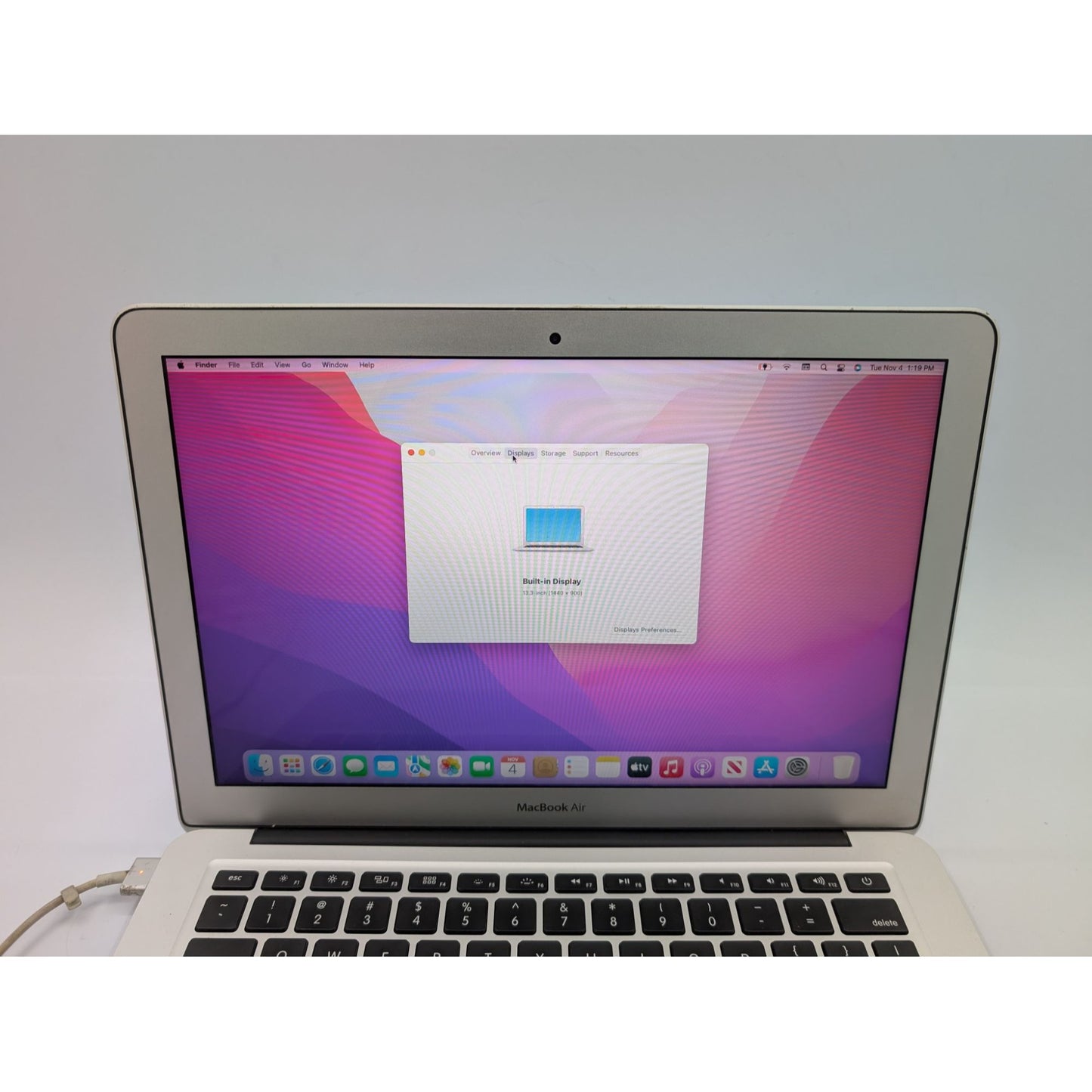 2017 Apple MacBook Air A1466 13" Intel Core i5-5350U 1.8GHz 8GB RAM 256GB SSD