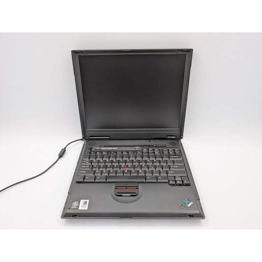 IBM ThinkPad A22m 14.1" Display Intel Pentium III 0.7GHz Processor Black Laptop