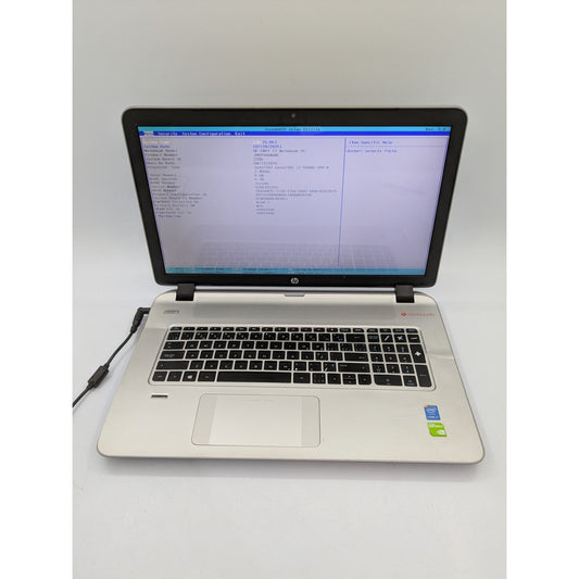 HP Envy Notebook 17-K250CA 17.3" Display Intel Core i7-5500U 2.40 Processor 8GB RAM