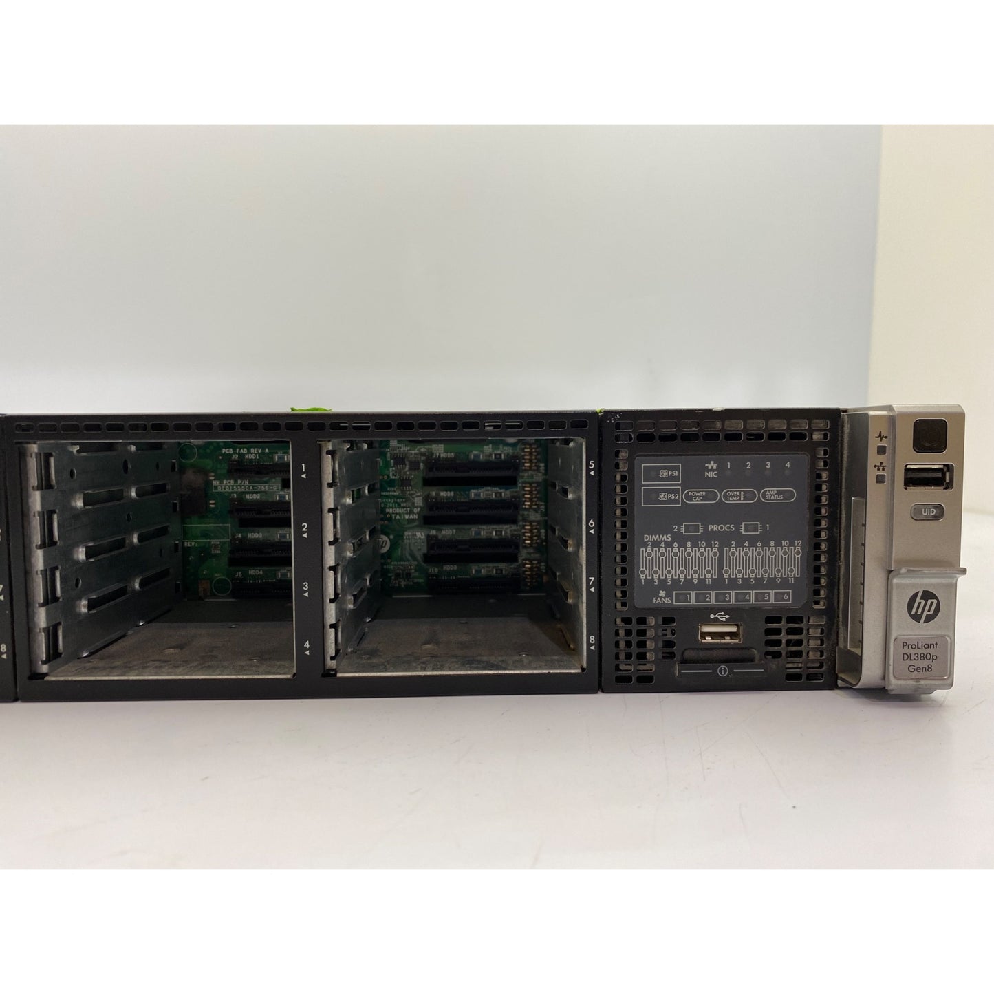 HP ProLiant DL380p Gen8 Server 2x Xeon E5-2643 3.3GHz 64GB RAM