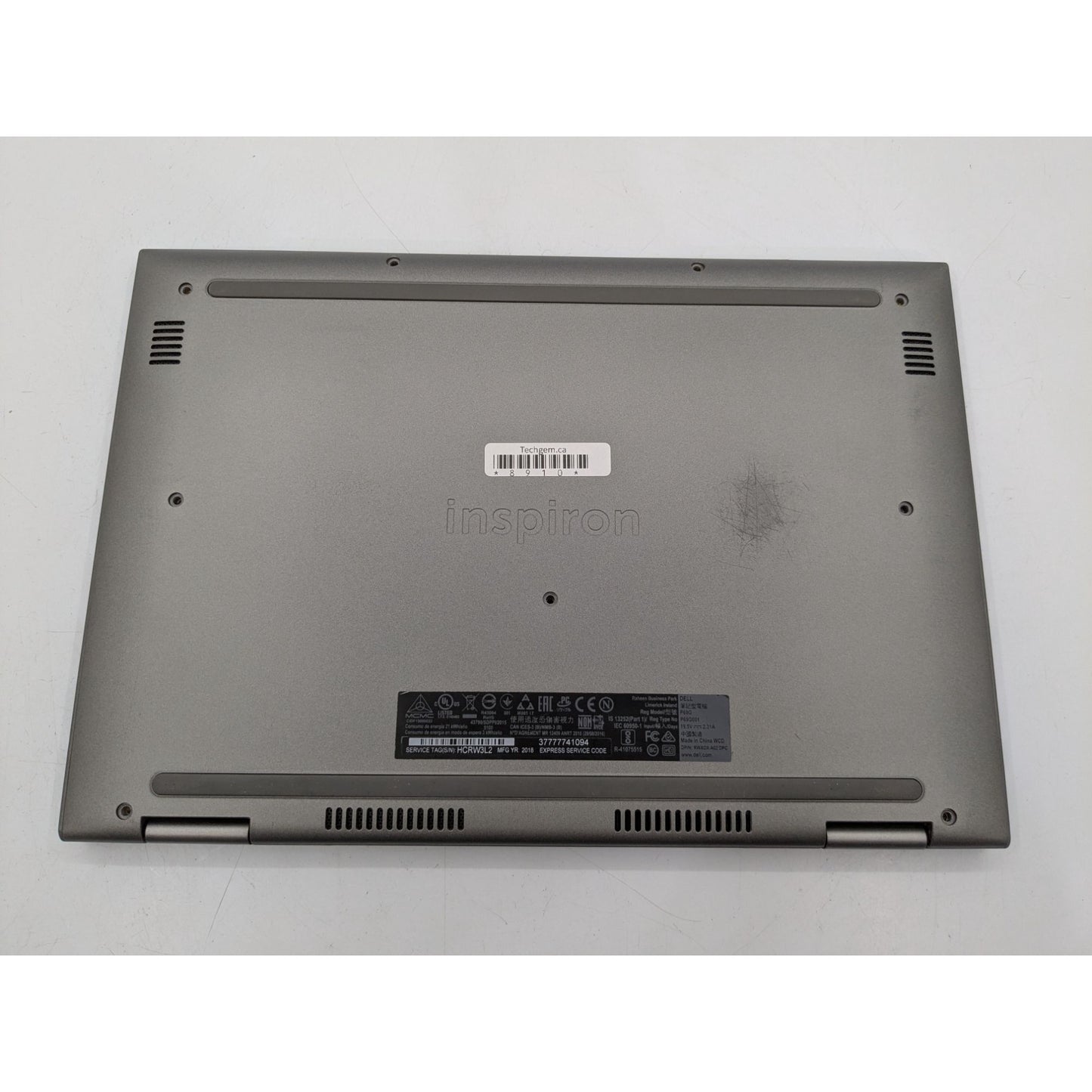 Dell Inspiron 5379 13.3" Display Intel Core i7-8550U 1.80 GHz Processor Laptop