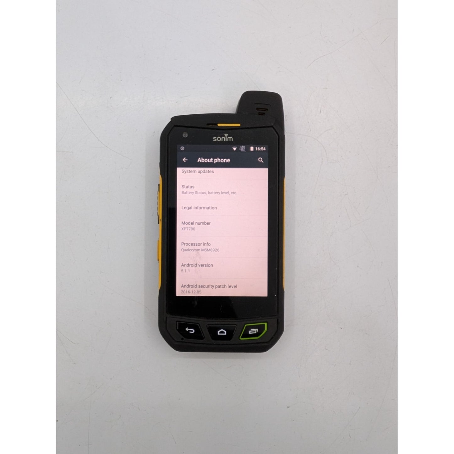 Sonim XP7700 Smartphone 4" Touchscreen Qualcomm MSM8926 Android 5 (1GB+16GB)