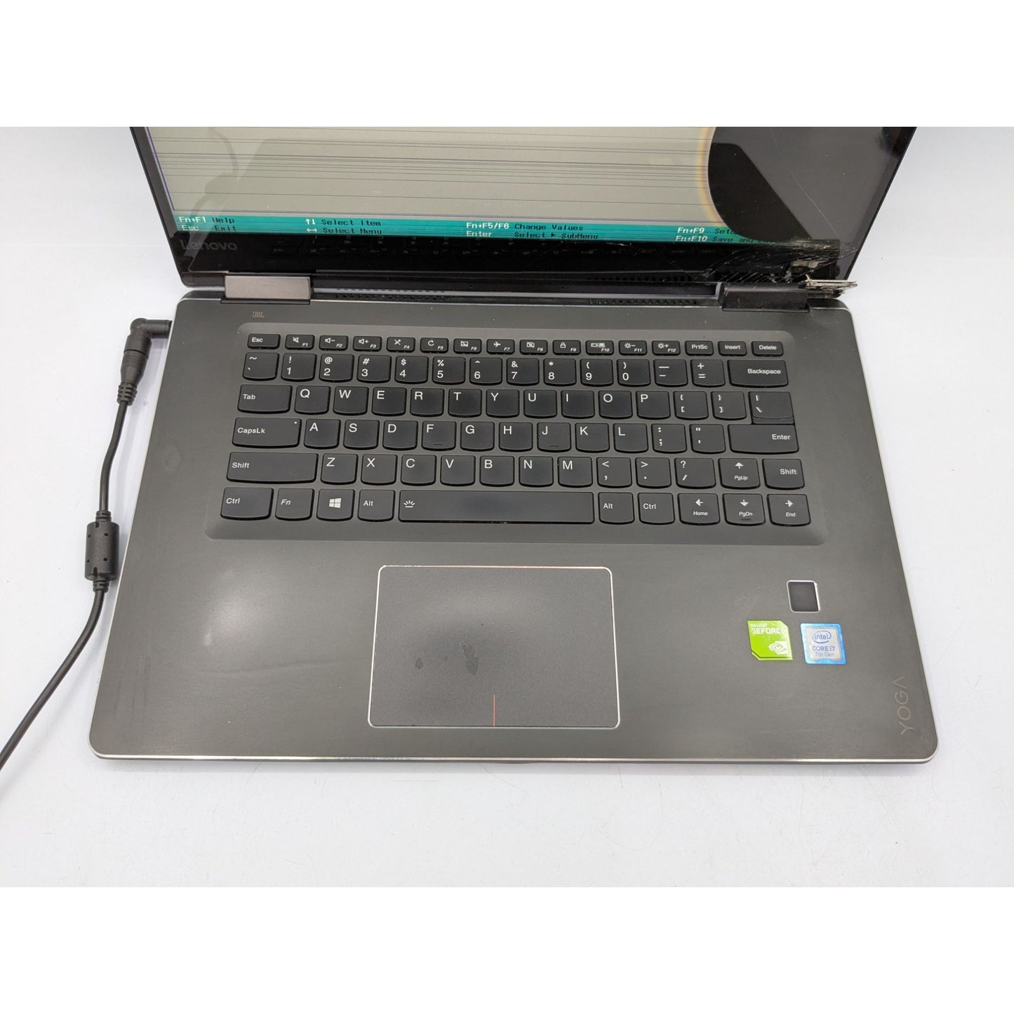 Lenovo Yoga 710-15IKB 15.6" Display Intel Core i7-7500U 2.70 GHz Black Laptop